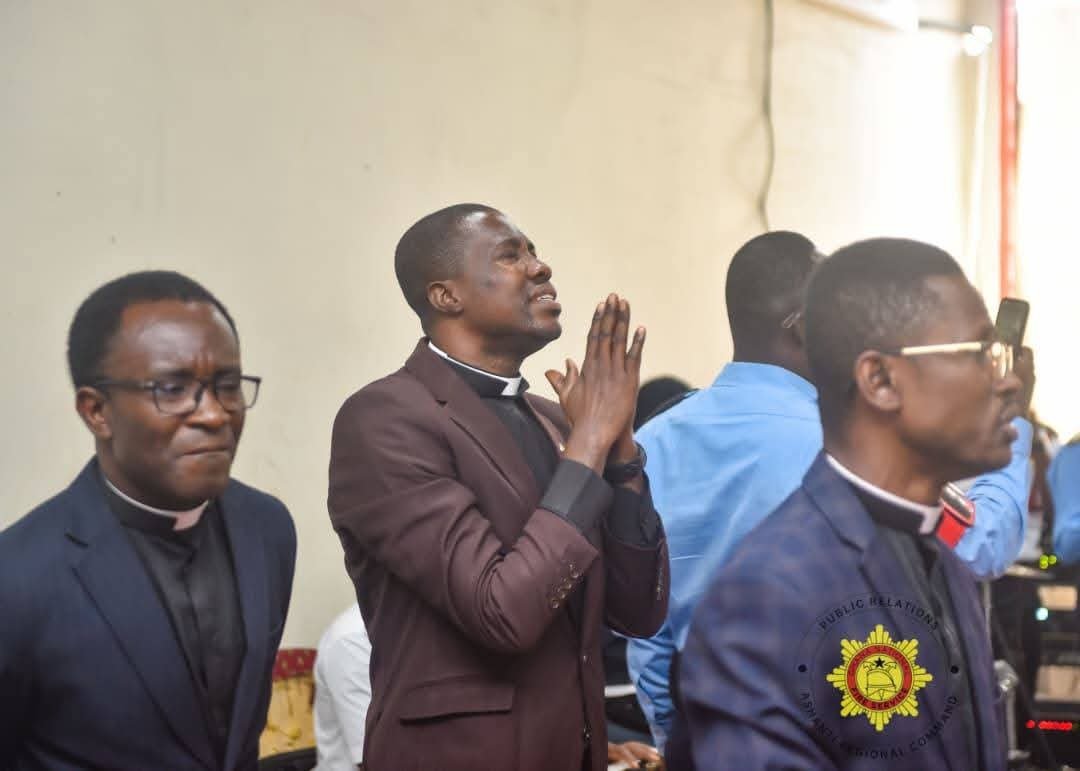 GNFS Inducts First Catholic and Pentecostal Chaplain in Bono and Ashanti Regions