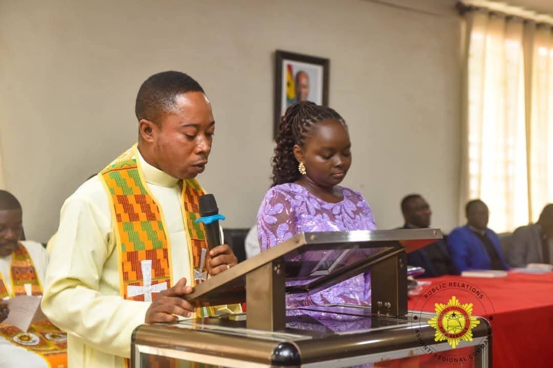 GNFS Inducts First Catholic and Pentecostal Chaplain in Bono and Ashanti Regions