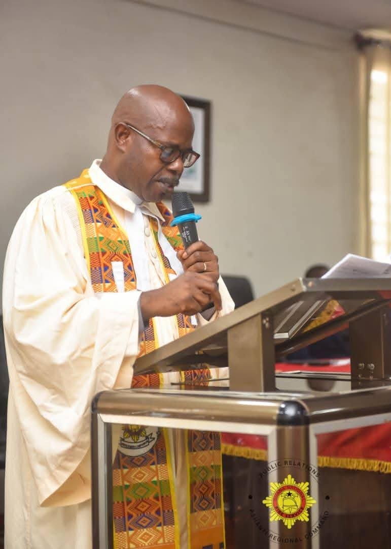 GNFS Inducts First Catholic and Pentecostal Chaplain in Bono and Ashanti Regions