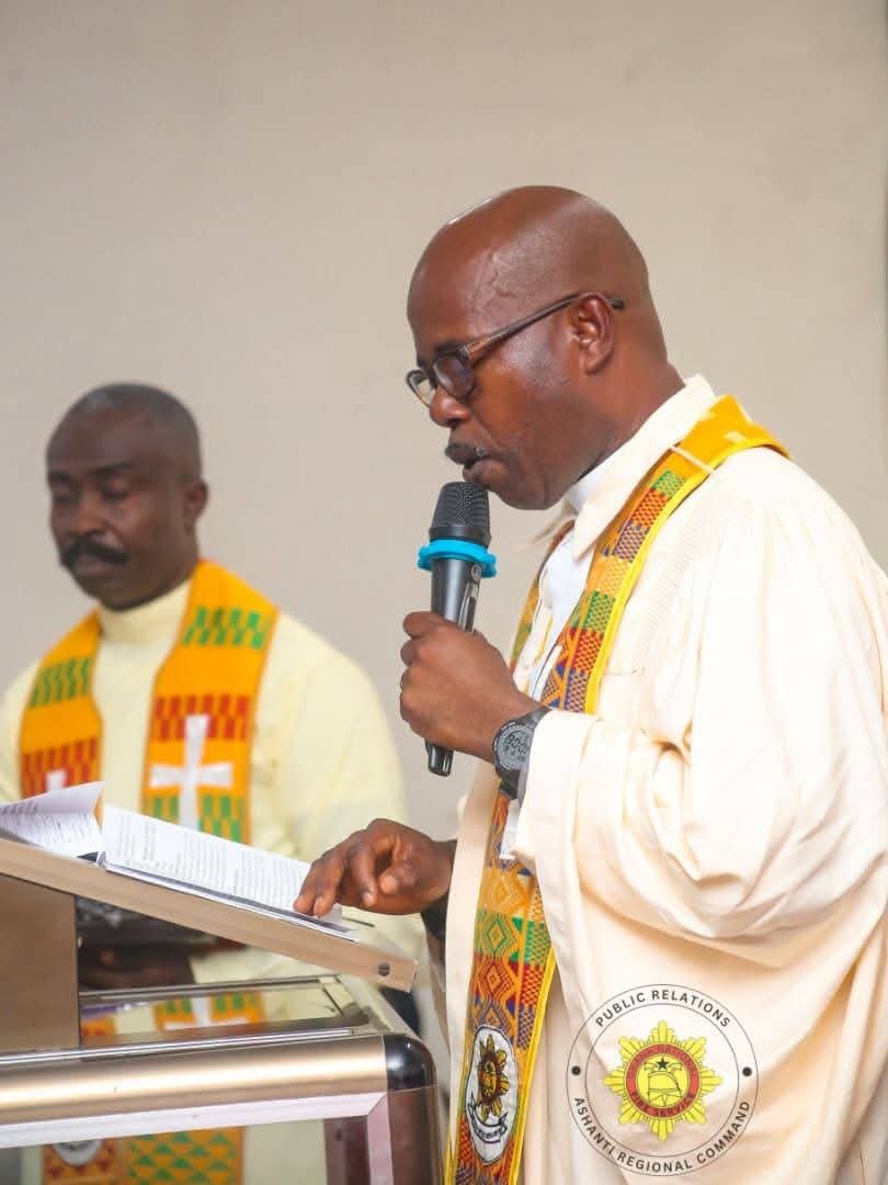 GNFS Inducts First Catholic and Pentecostal Chaplain in Bono and Ashanti Regions