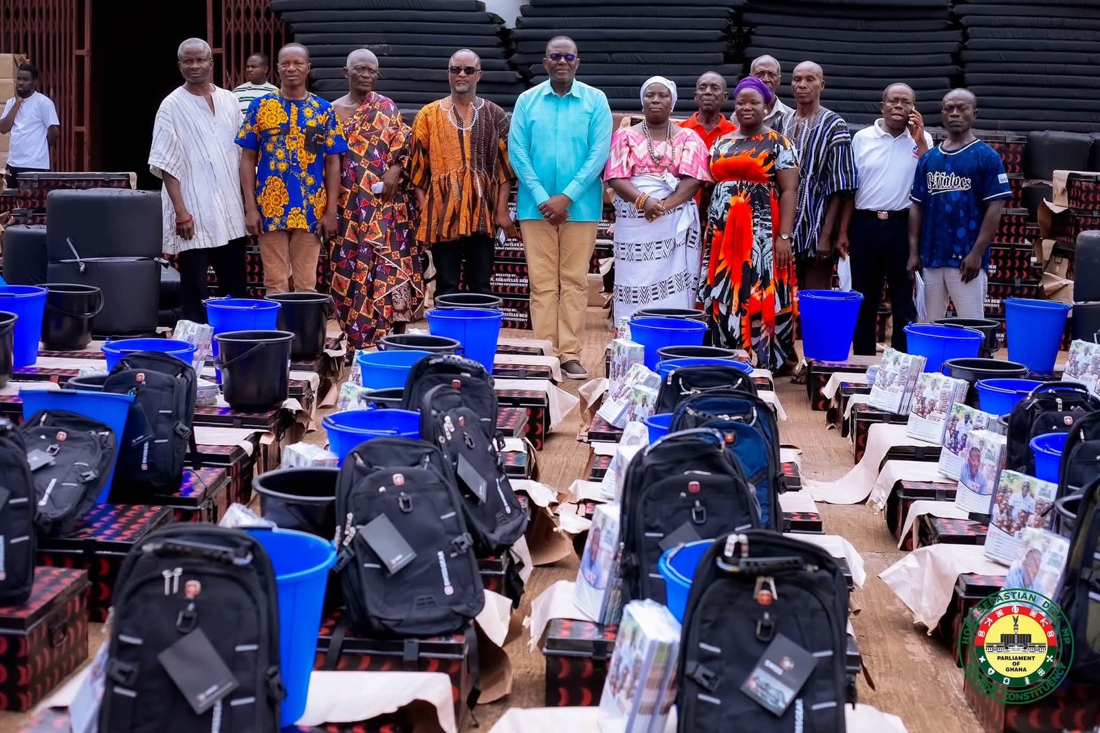 Kpando MP Hon. Sebastian Deh Supports Over 1,200 Freshers with "Smile to School " Distribution