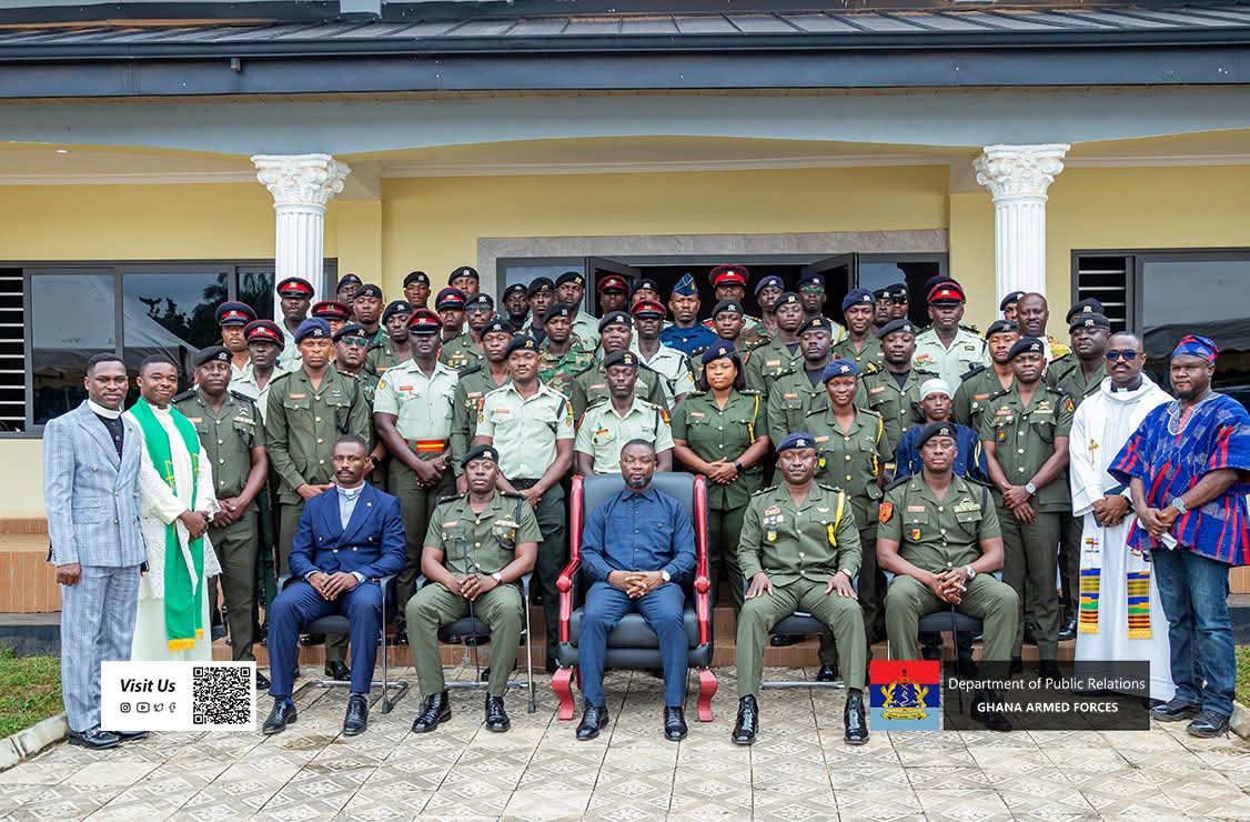 New Recruits Celebrated as Armour Training School Holds Passing Out Religious Service