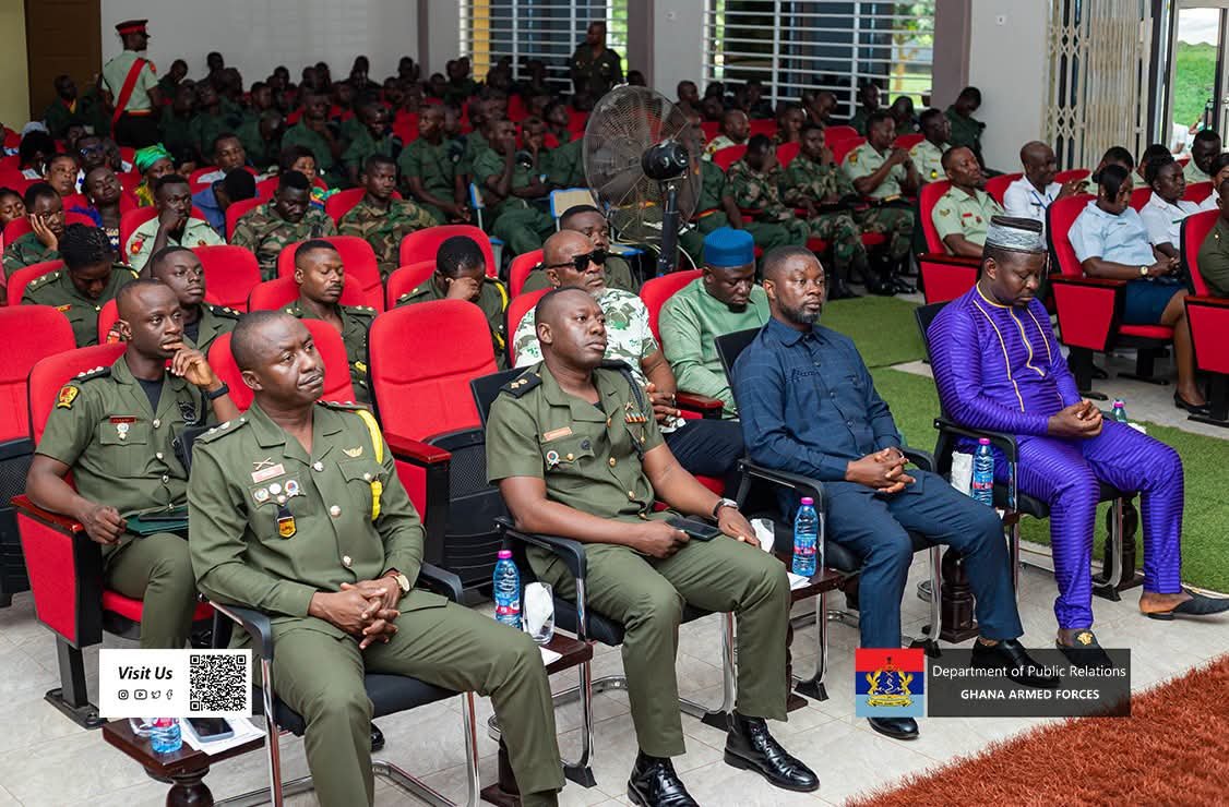 New Recruits Celebrated as Armour Training School Holds Passing Out Religious Service