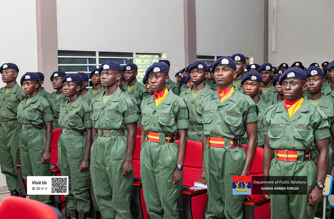 New Recruits Celebrated as Armour Training School Holds Passing Out Religious Service