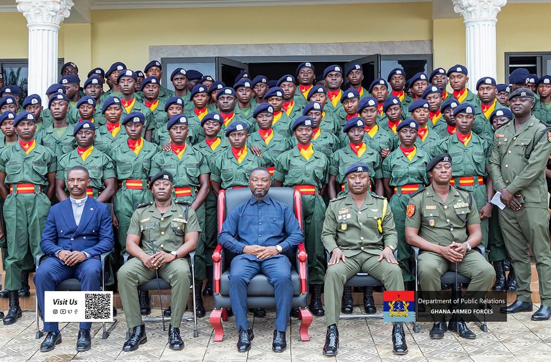 New Recruits Celebrated as Armour Training School Holds Passing Out Religious Service