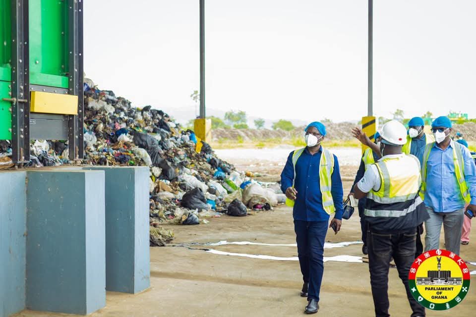 Parliamentary Sanitation Committee Inspects Ho Integrated Recycling Plant