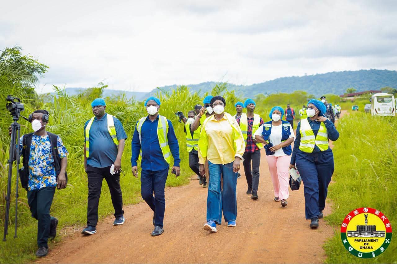 Parliamentary Sanitation Committee Inspects Ho Integrated Recycling Plant