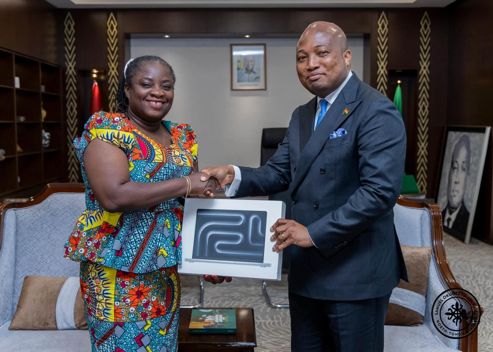 North Tongu MP Samuel Okudzeto Ablakwa Awards Full Scholarships and MacBooks to Top WASSCE Performers