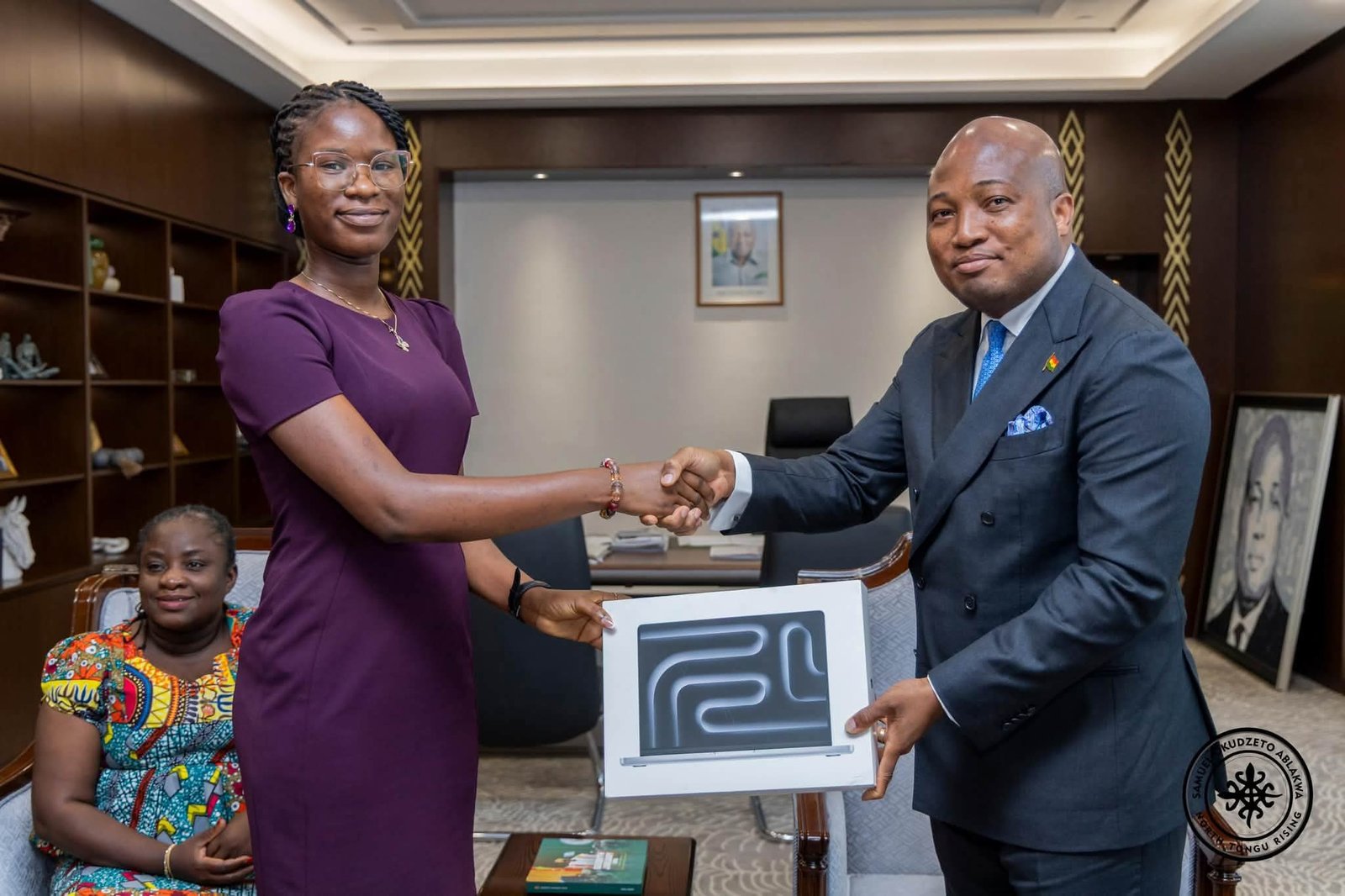 North Tongu MP Samuel Okudzeto Ablakwa Awards Full Scholarships and MacBooks to Top WASSCE Performers