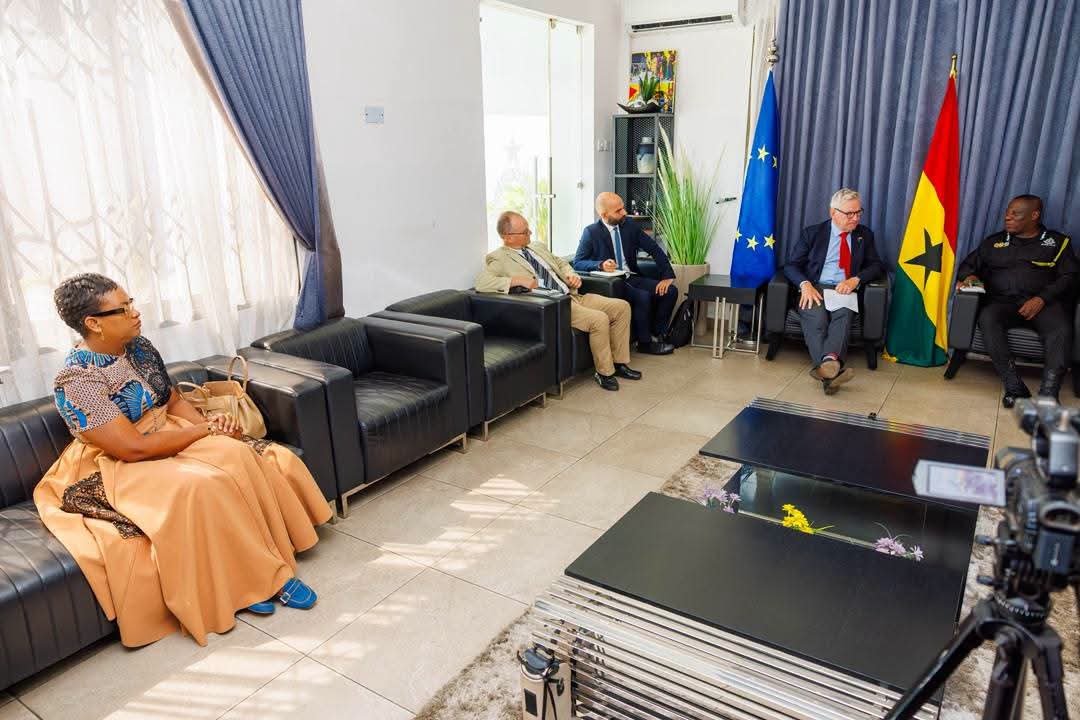 EU Ambassador Pays Courtesy Call on Inspector General of Police