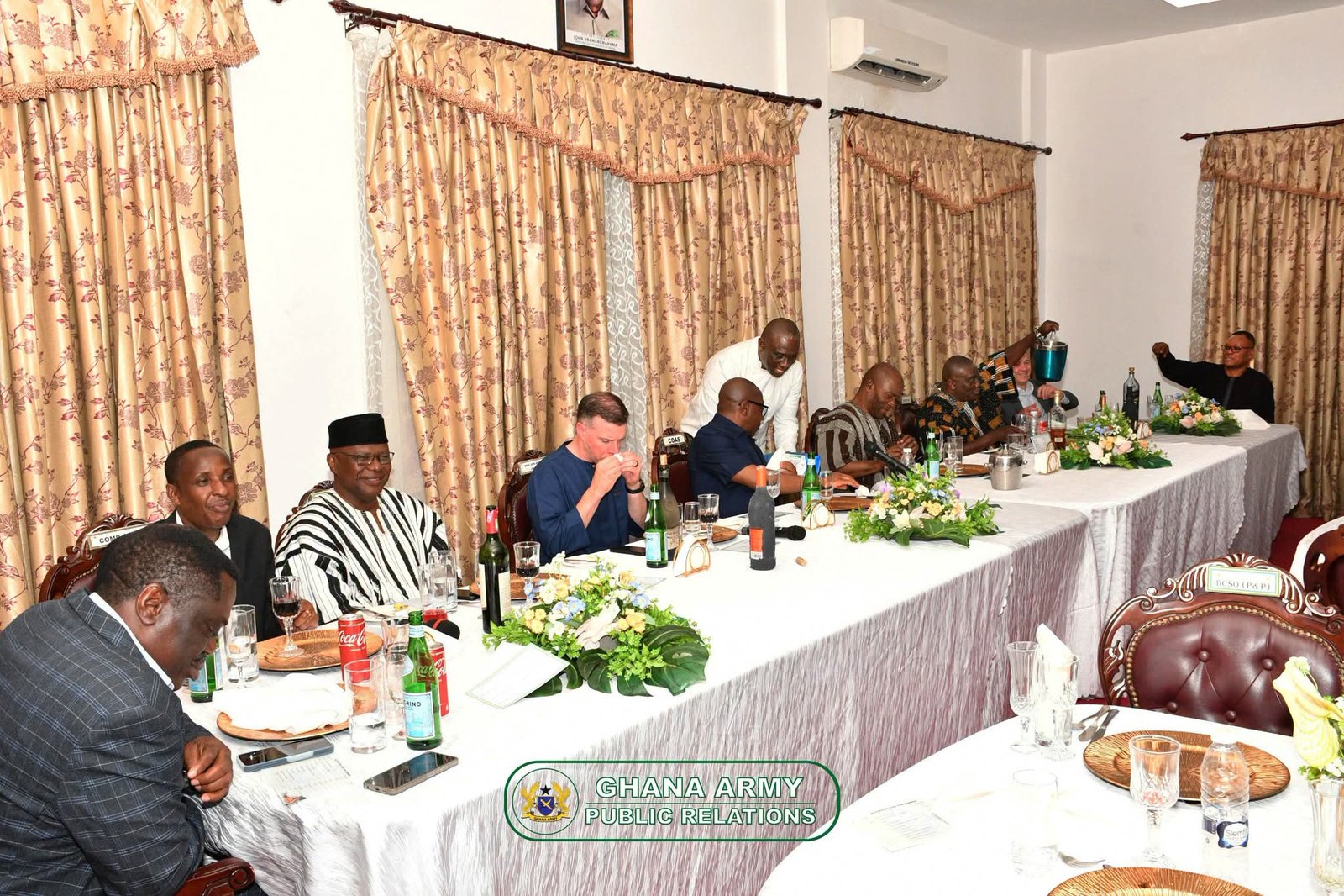 North Dakota National Guard Delegation Visits Ghana Army Headquarters to Deepen 22-Year Strategic Partnership