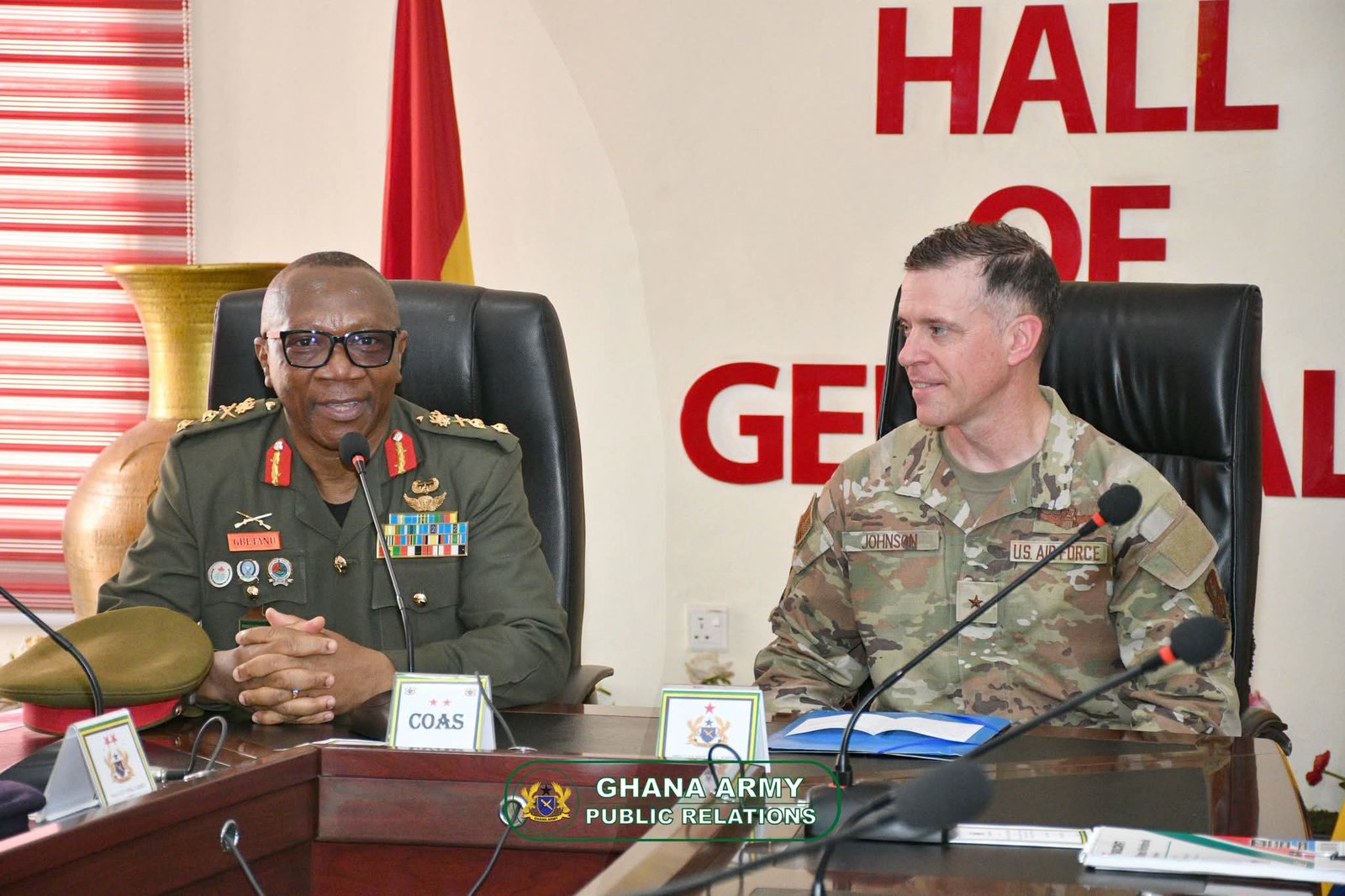 North Dakota National Guard Delegation Visits Ghana Army Headquarters to Deepen 22-Year Strategic Partnership
