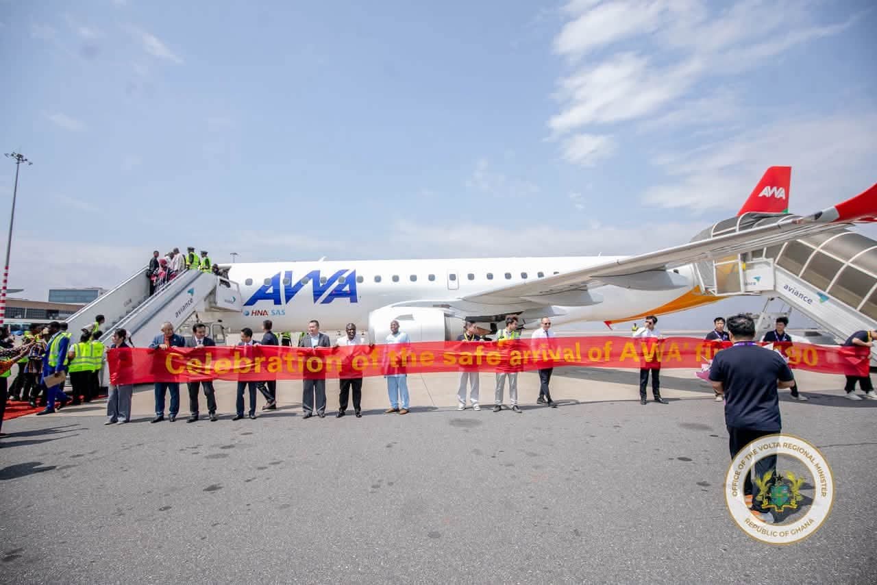 Ghana Expands Aviation Capacity as Africa World Airlines Welcomes New Embraer E190 Aircraft