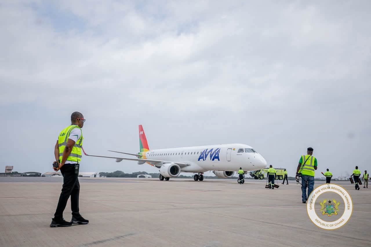 Ghana Expands Aviation Capacity as Africa World Airlines Welcomes New Embraer E190 Aircraft