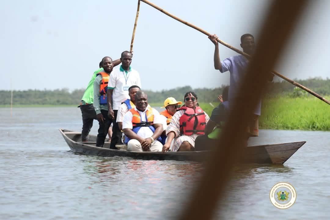 Volta Regional Minister Explores Avu Lagoon Ecotourism Site Ahead of Birthday