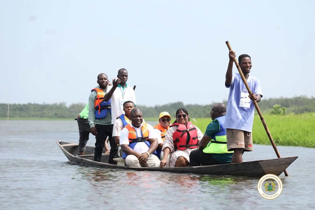 Volta Regional Minister Explores Avu Lagoon Ecotourism Site Ahead of Birthday