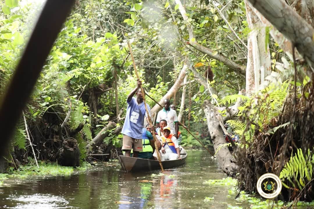 Volta Regional Minister Explores Avu Lagoon Ecotourism Site Ahead of Birthday