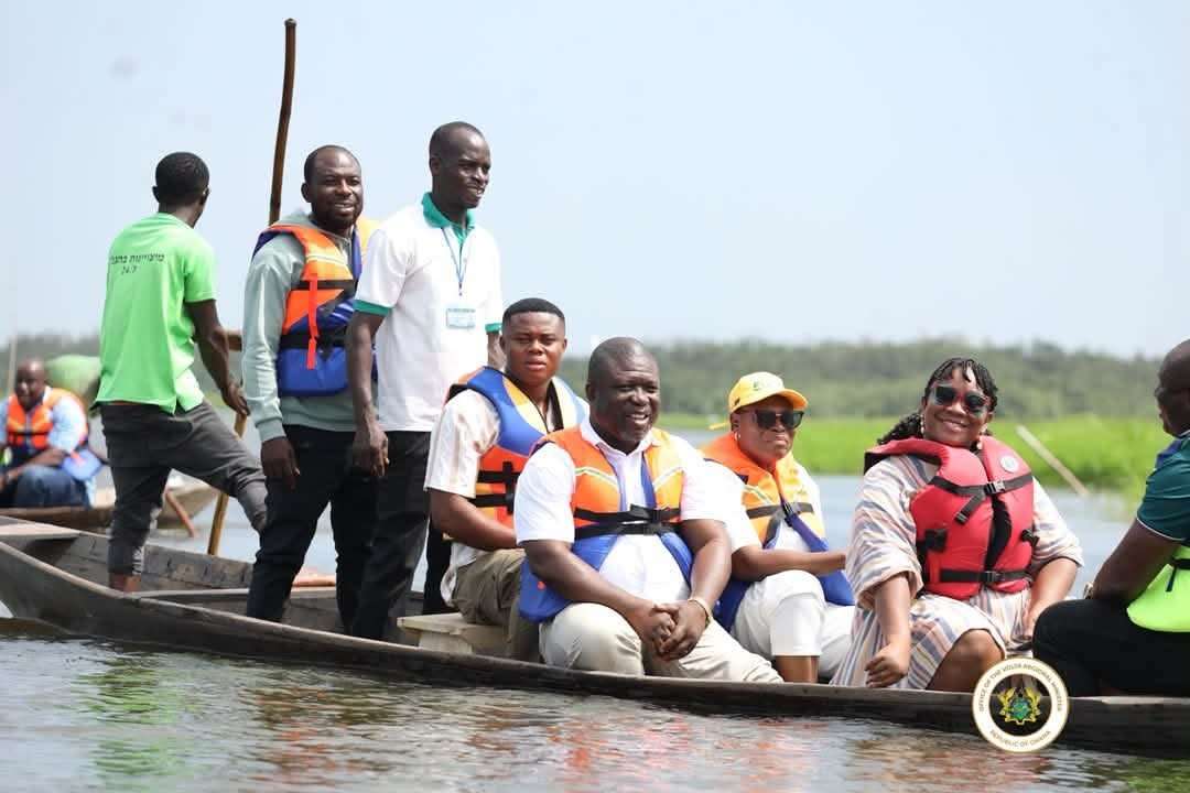 Volta Regional Minister Explores Avu Lagoon Ecotourism Site Ahead of Birthday