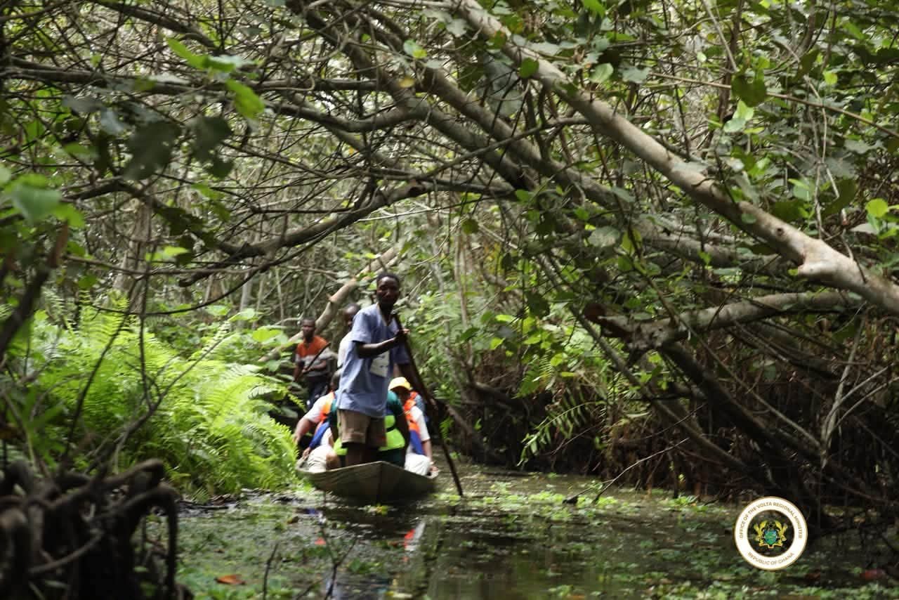 Volta Regional Minister Explores Avu Lagoon Ecotourism Site Ahead of Birthday