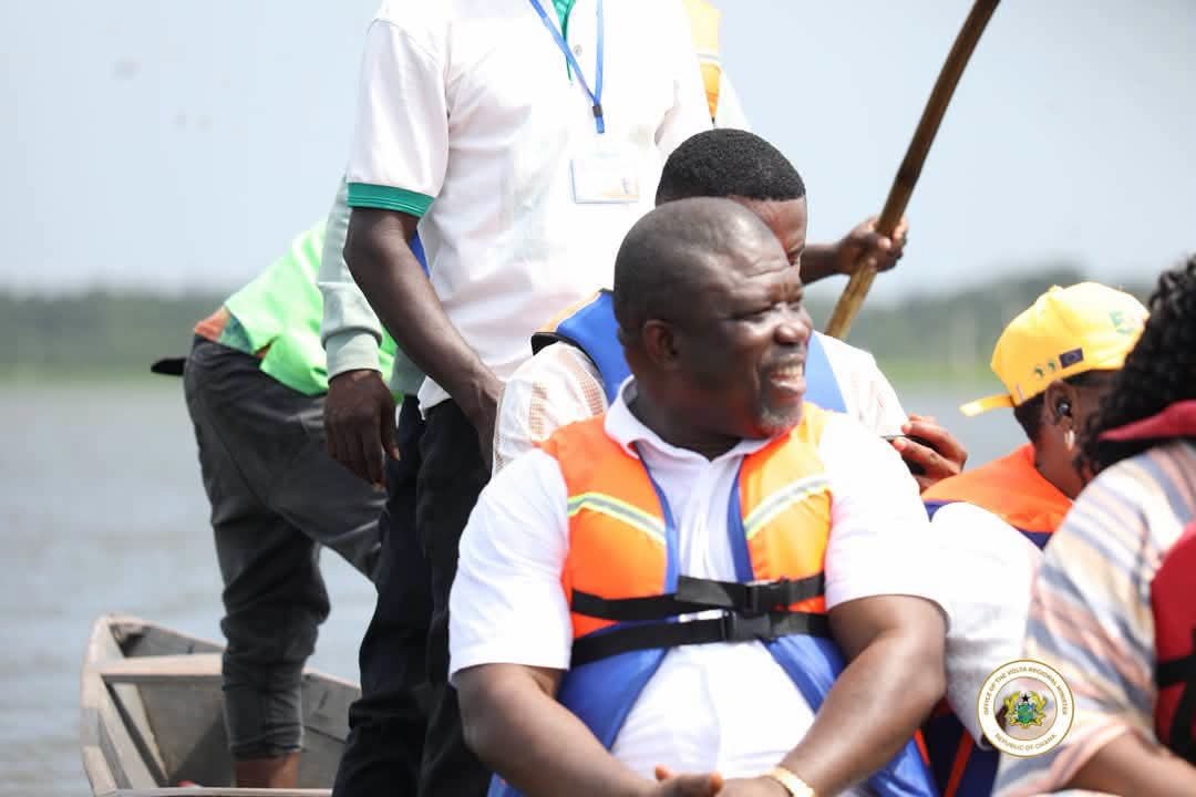 Volta Regional Minister Explores Avu Lagoon Ecotourism Site Ahead of Birthday