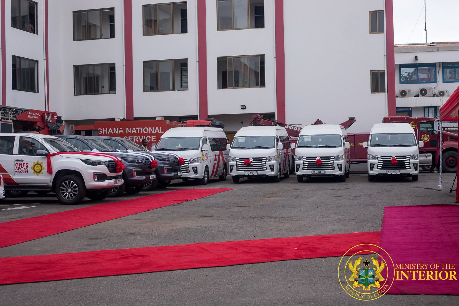 New AFCASS Fleet to Boost Ghana National Fire Service Response Operations