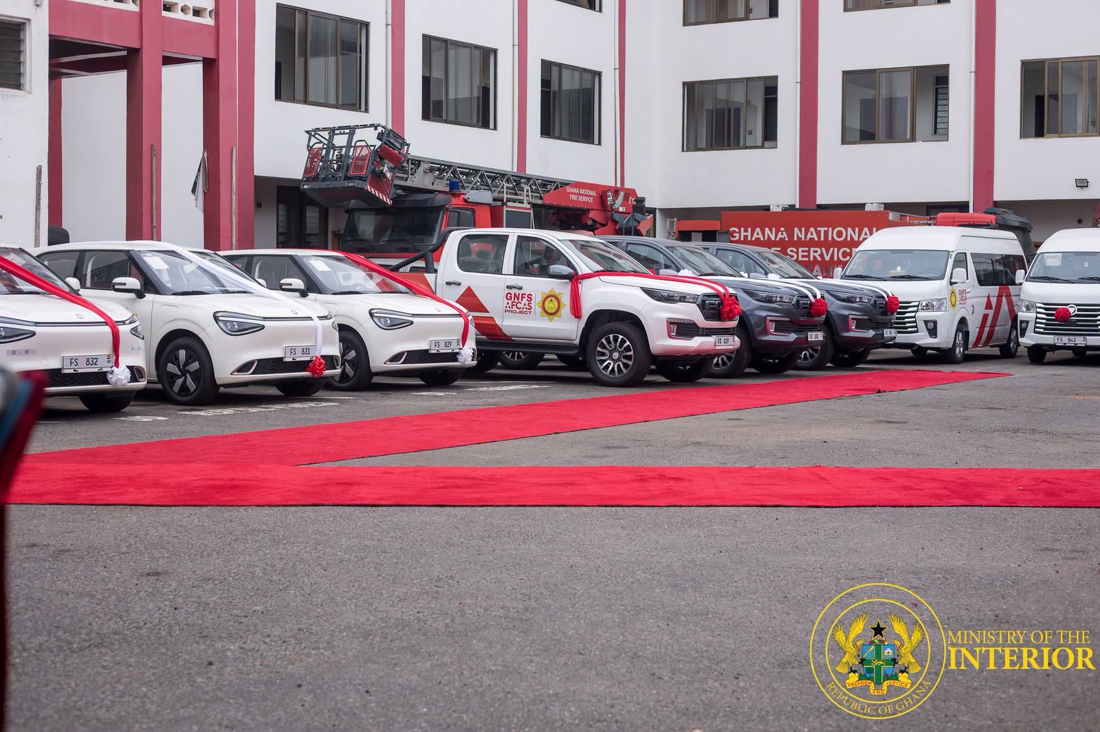 New AFCASS Fleet to Boost Ghana National Fire Service Response Operations