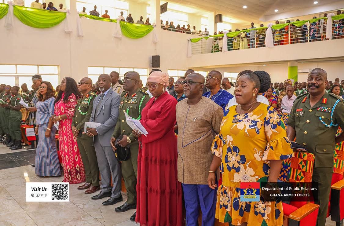 Ghana Military Academy Inducts SMC 66 and SSC/SD 63 Cadets at Whistler Barracks