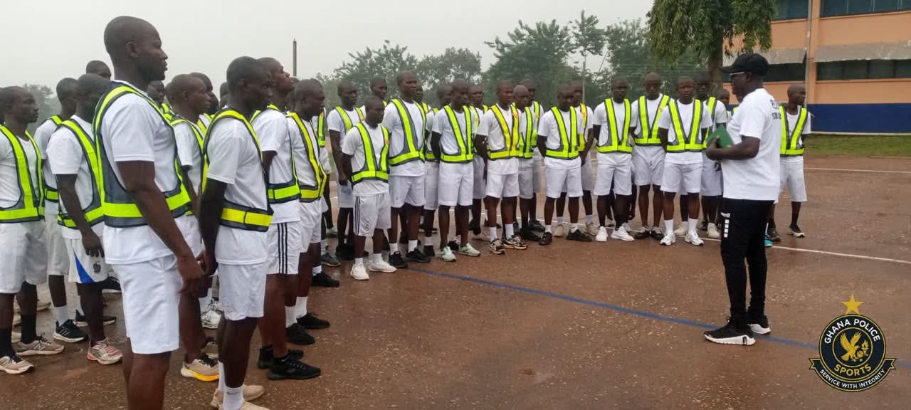 Ho Police Training School Selects Top Recruits in 10km Cross-Country Race