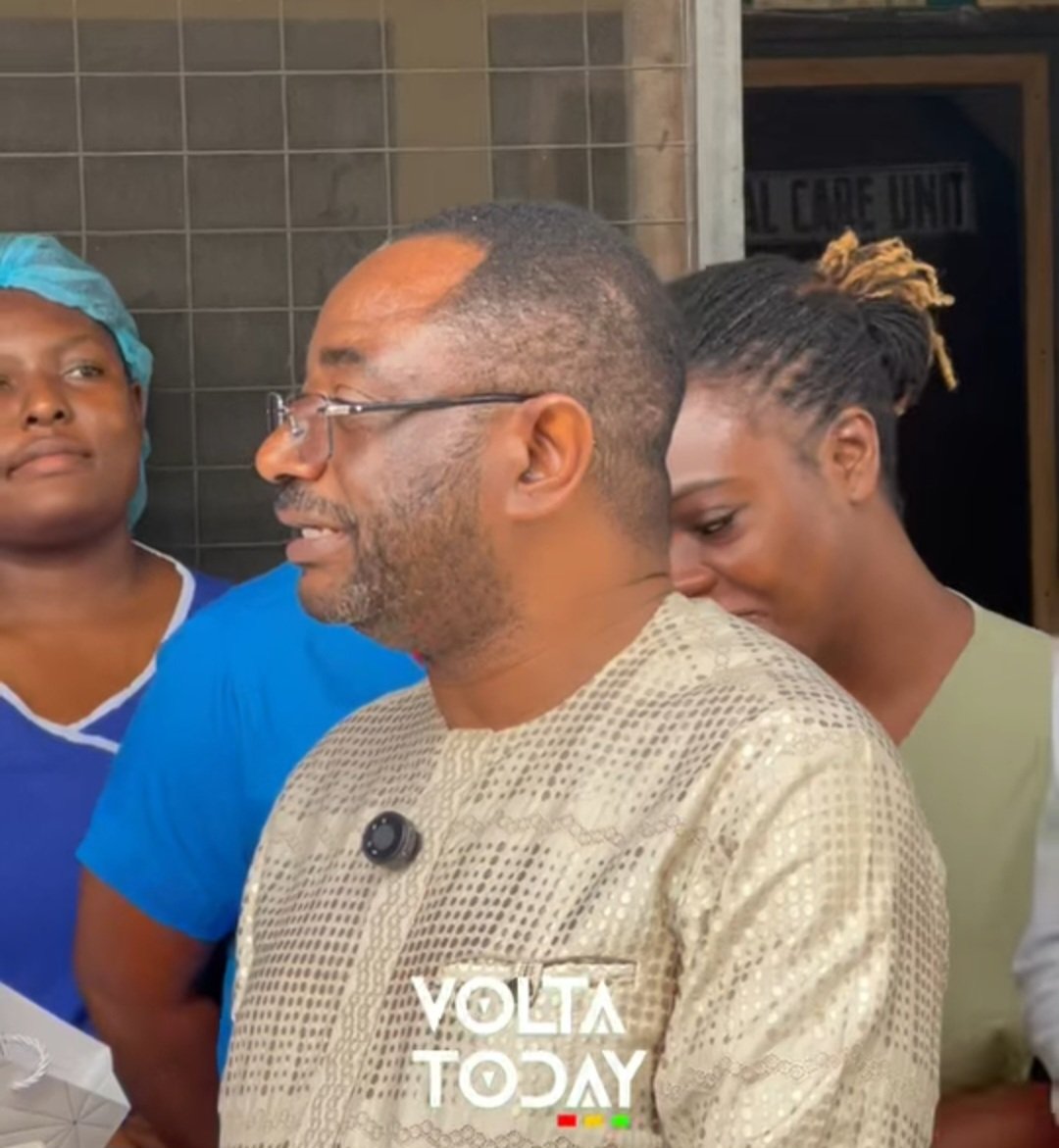 Hon. Kobena Mensah Woyome Celebrates Birthday : Donates to Maternity Ward at Richard Novati Catholic Hospital