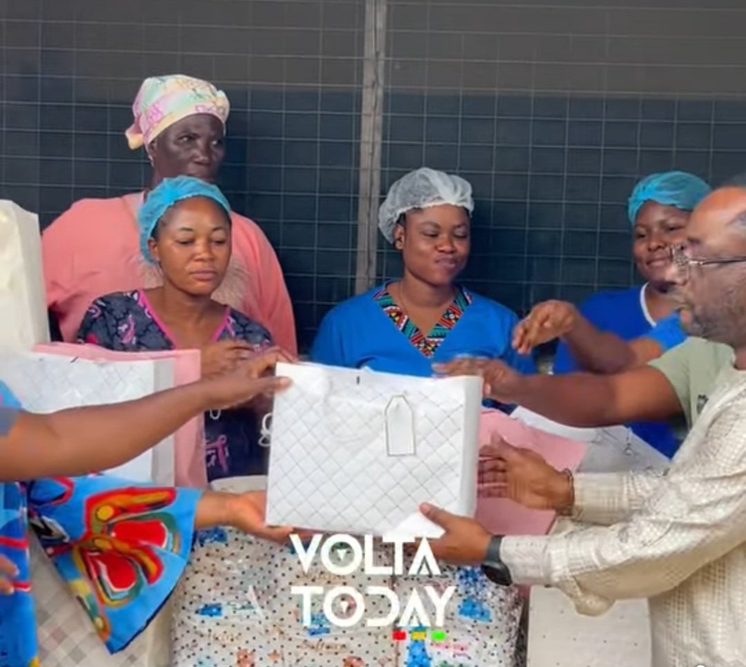 Hon. Kobena Mensah Woyome Celebrates Birthday : Donates to Maternity Ward at Richard Novati Catholic Hospital