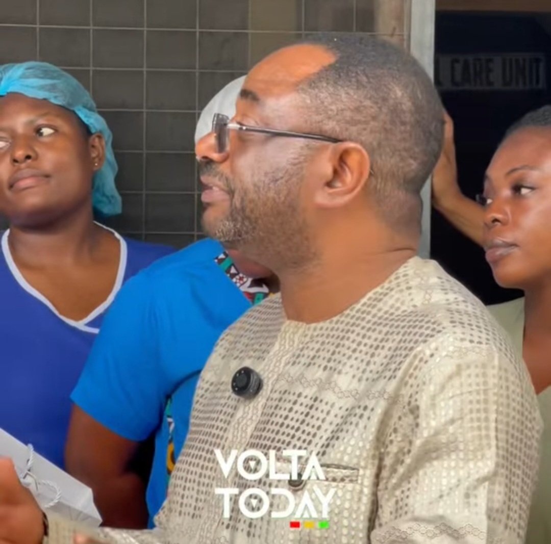 Hon. Kobena Mensah Woyome Celebrates Birthday : Donates to Maternity Ward at Richard Novati Catholic Hospital