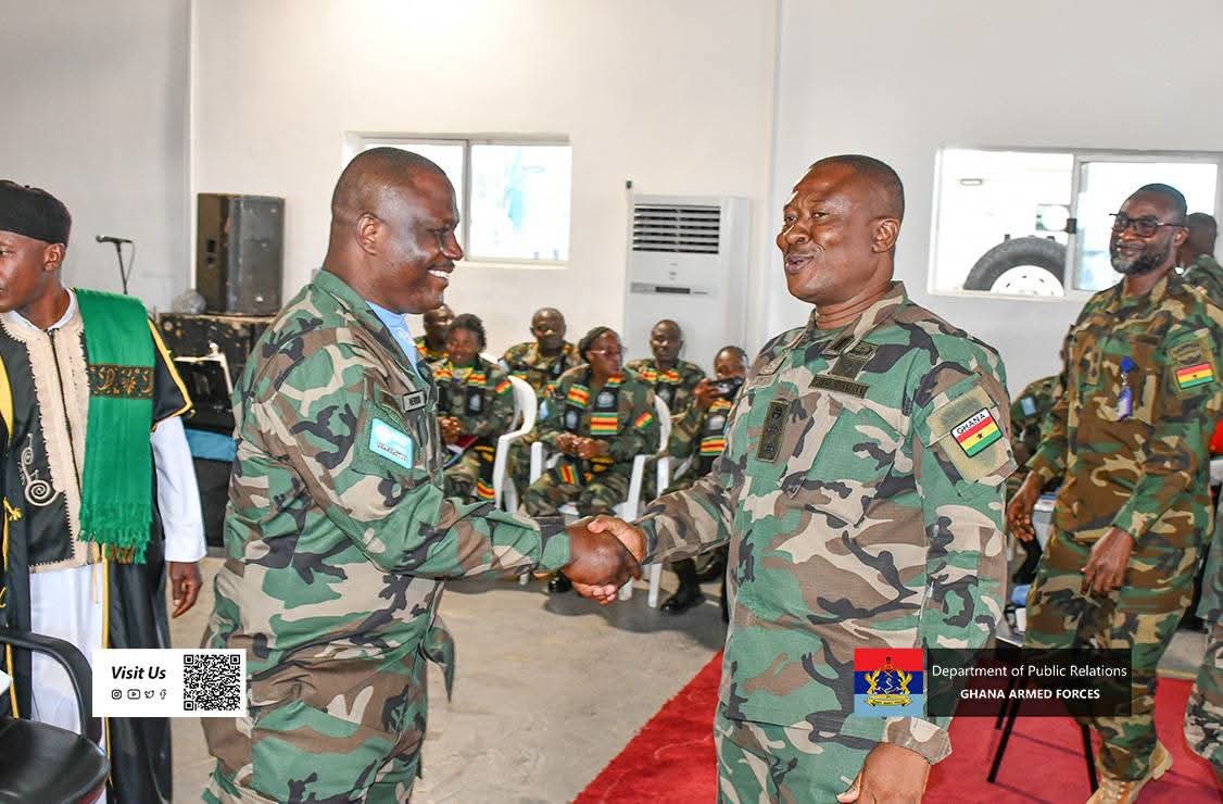 UNIFIL GHANBATT 93 Holds Induction Parade and Consecration of Colours in Lebanon