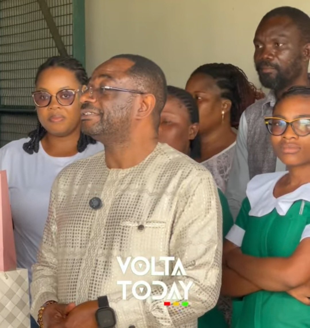 A glorious Day Like This is a Day to Share with Newborns - Hon Kwabena Mensah Woyome on his Birthday at Sogakope District Hospital
