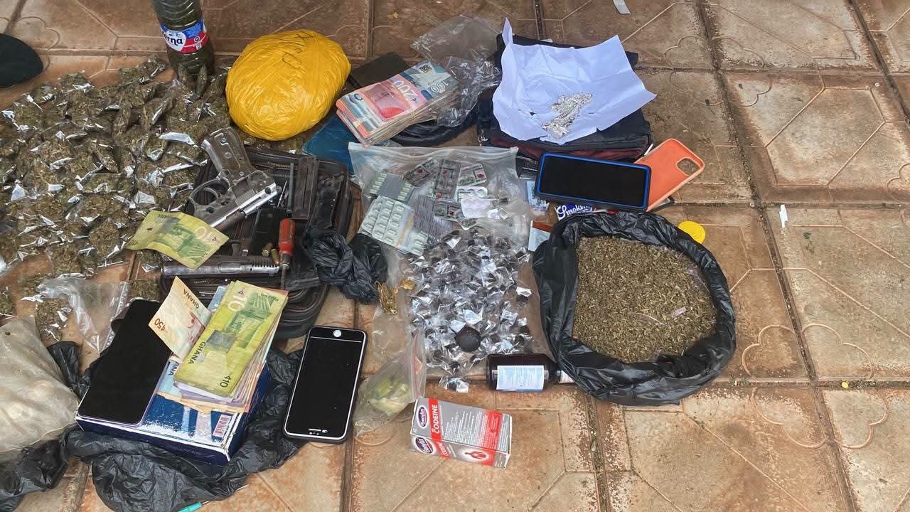 Police Arrest Five Suspects : Retrieve Firearms and Narcotics in Tamale Operation