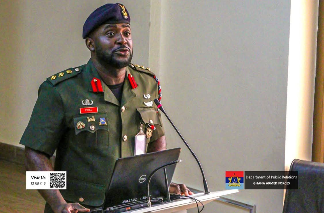 Ghana Armed Forces Begins 4-Week Training Cadre for Overseas Defence Attachés
