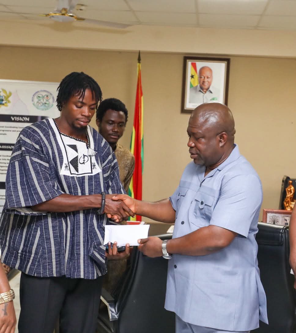 GMB 2026: Volta Representative Sesinam Pays Courtesy Call on Regional Minister James Gunu