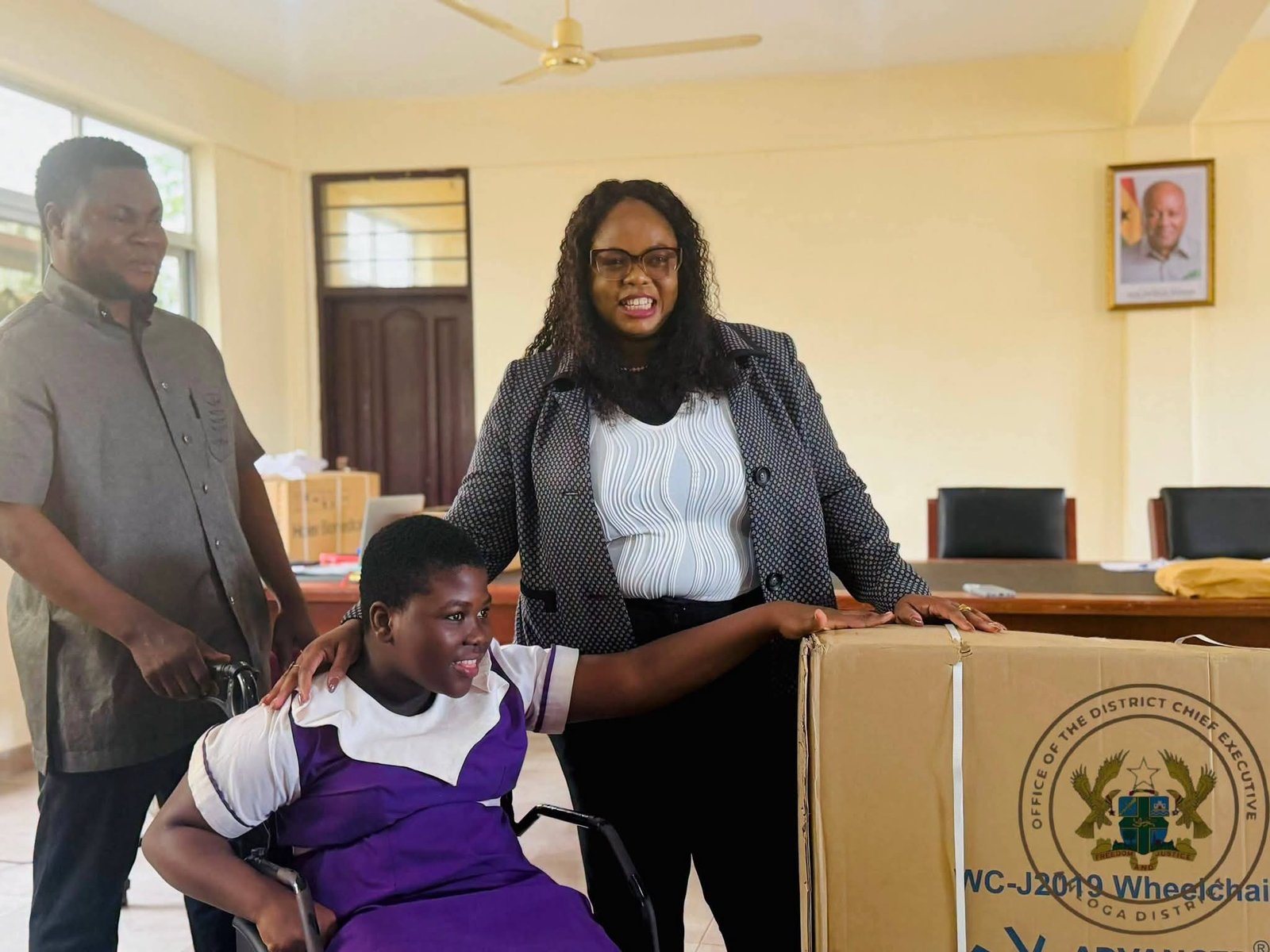 Anloga District Assembly Empowers 55 Persons with Disabilities with Livelihood Support