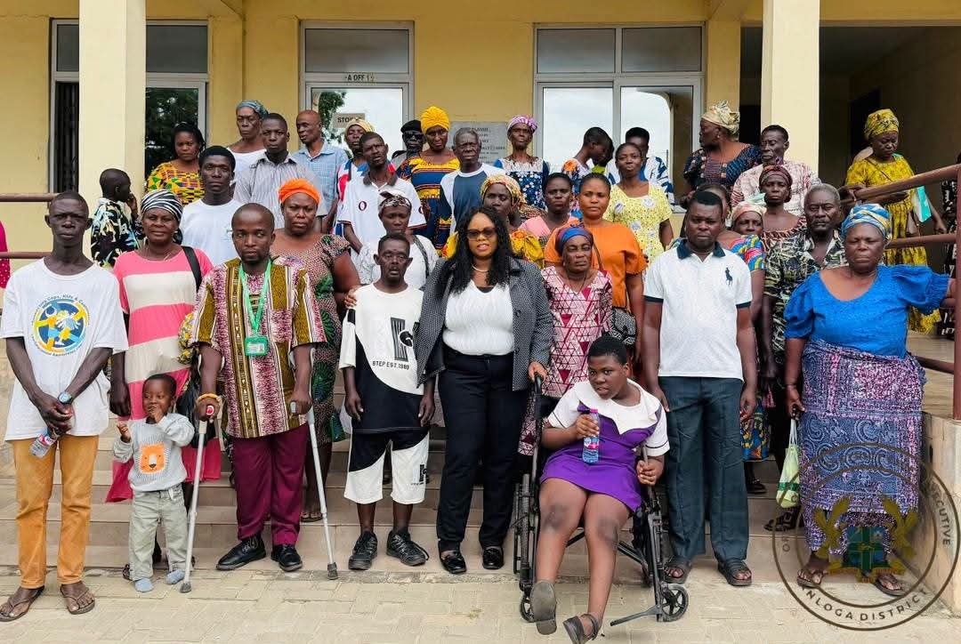 Anloga District Assembly Empowers 55 Persons with Disabilities with Livelihood Support