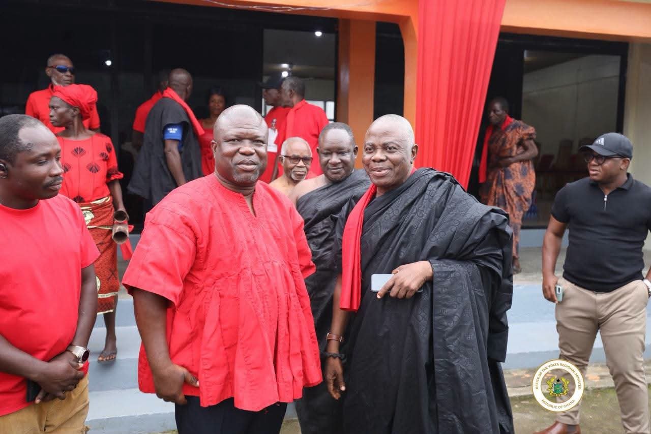 Volta Regional Minister Mourns with Avatime Traditional Council Following Paramount Queen Mother’s Passing