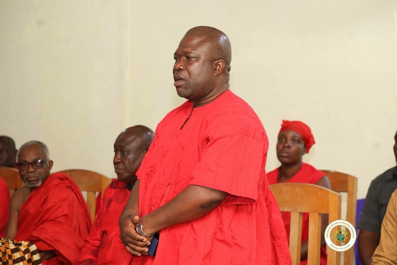 Volta Regional Minister Mourns with Avatime Traditional Council Following Paramount Queen Mother’s Passing