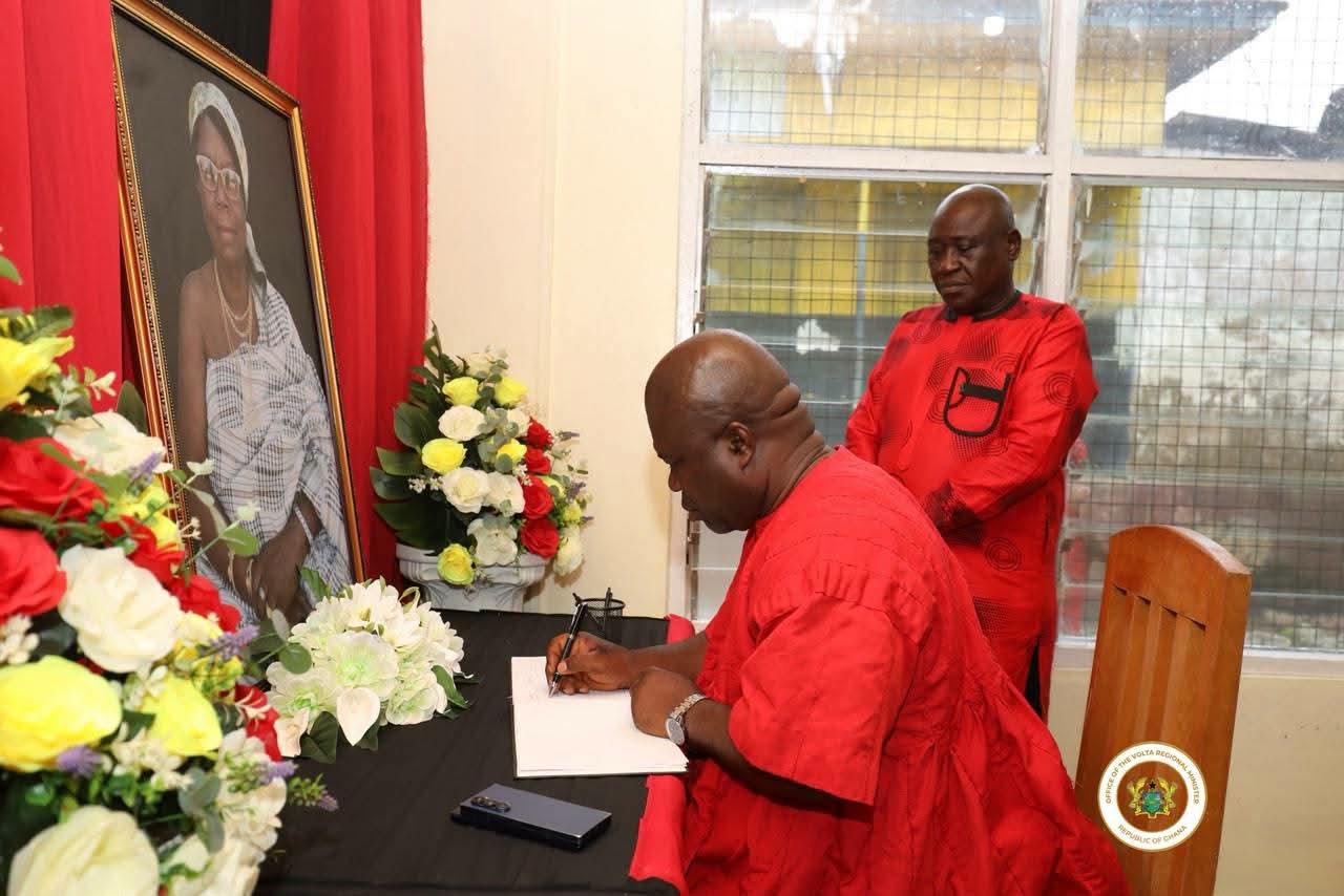 Volta Regional Minister Mourns with Avatime Traditional Council Following Paramount Queen Mother’s Passing
