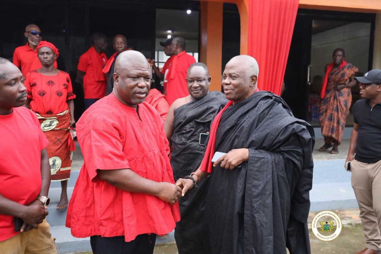 Volta Regional Minister Mourns with Avatime Traditional Council Following Paramount Queen Mother’s Passing