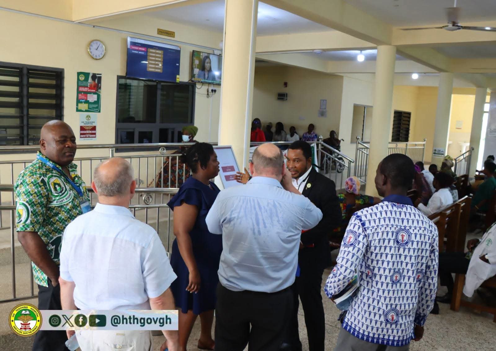 German University in Talks with Ho Teaching Hospital for Strategic Healthcare Collaboration