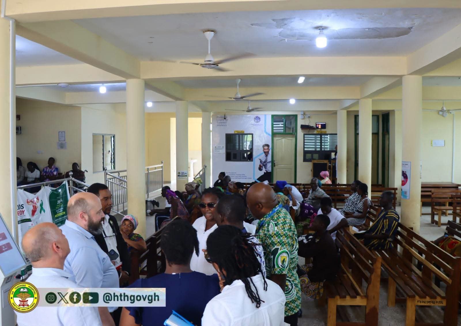 German University in Talks with Ho Teaching Hospital for Strategic Healthcare Collaboration
