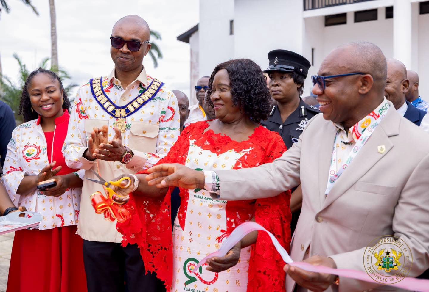 Ghana’s Vice President Celebrates 90 Years of Pharmaceutical Excellence and Urges Support for Local Manufacturing