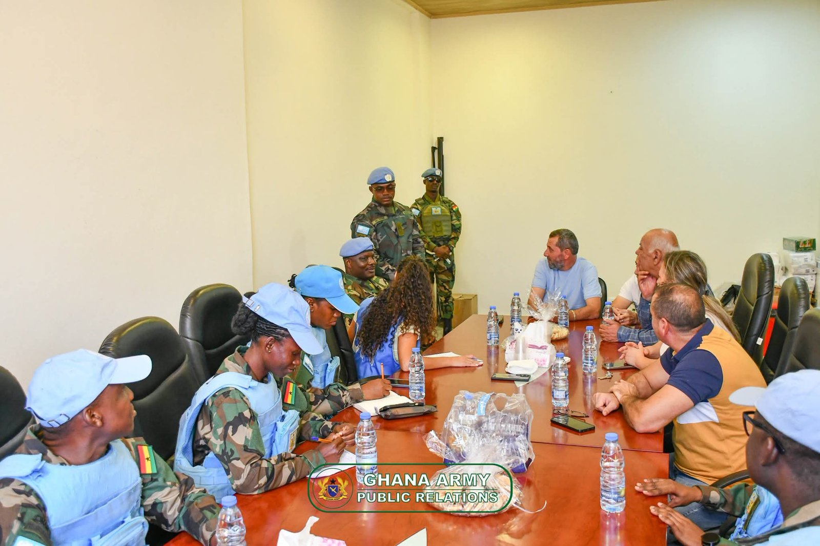 GHANBATT 93 Strengthens Civil-Military Ties in Rumaysh Engagement