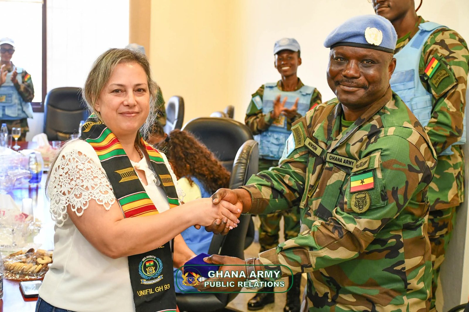 GHANBATT 93 Strengthens Civil-Military Ties in Rumaysh Engagement
