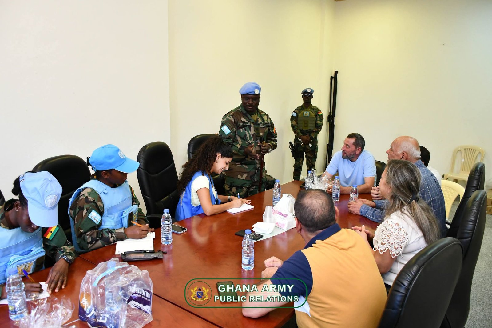 GHANBATT 93 Strengthens Civil-Military Ties in Rumaysh Engagement