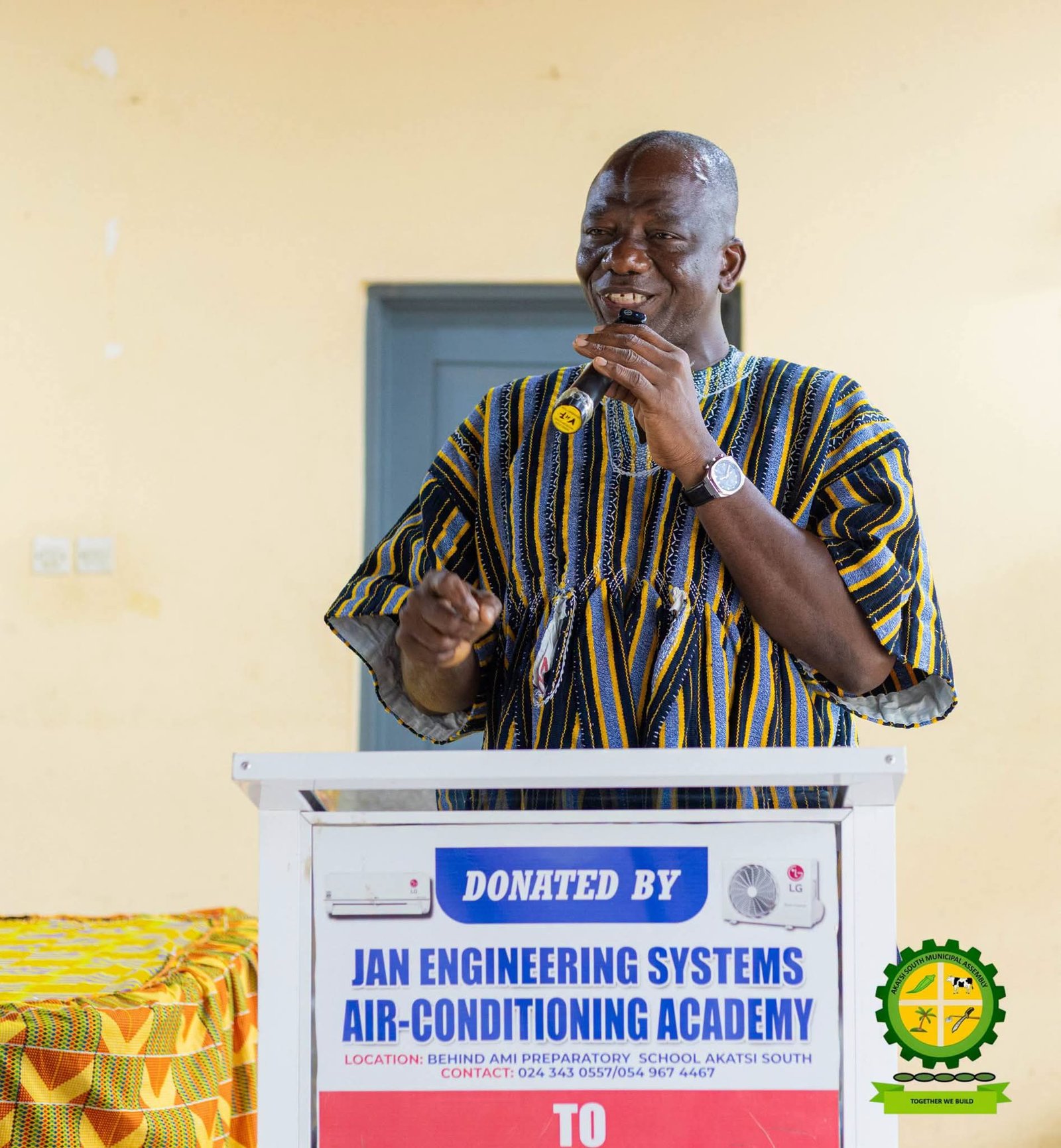 Akatsi South Municipal Assembly Sensitises Commercial Drivers and Motor Riders on Road Safety