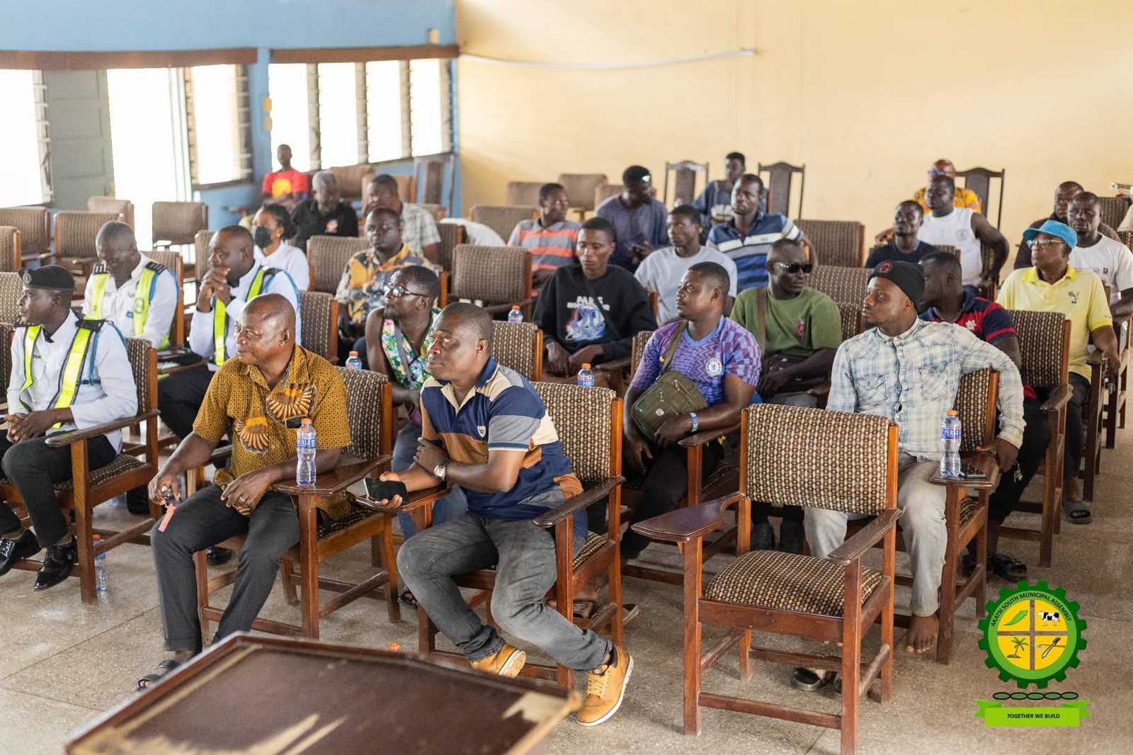 Akatsi South Municipal Assembly Sensitises Commercial Drivers and Motor Riders on Road Safety